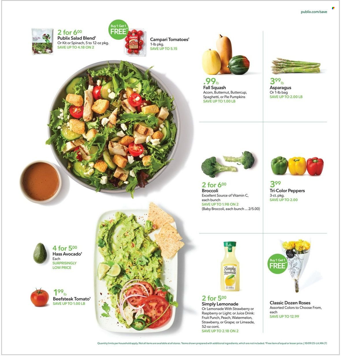 Publix ad - 10/09/2025 - 10/15/2025. Page 7
