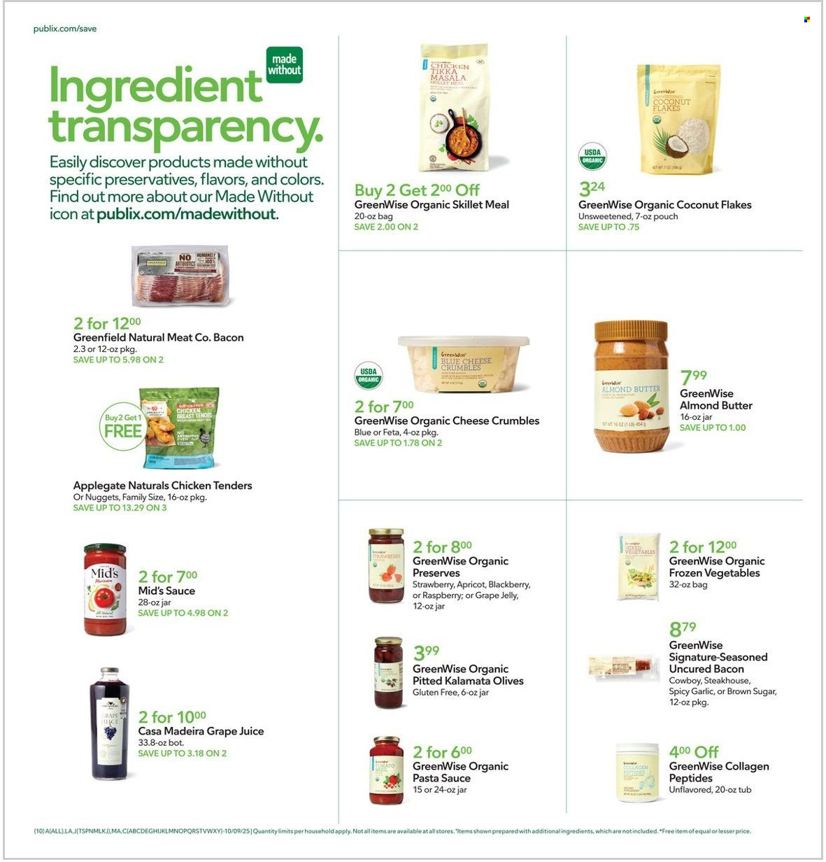 Publix ad - 10/09/2025 - 10/15/2025. Page 10