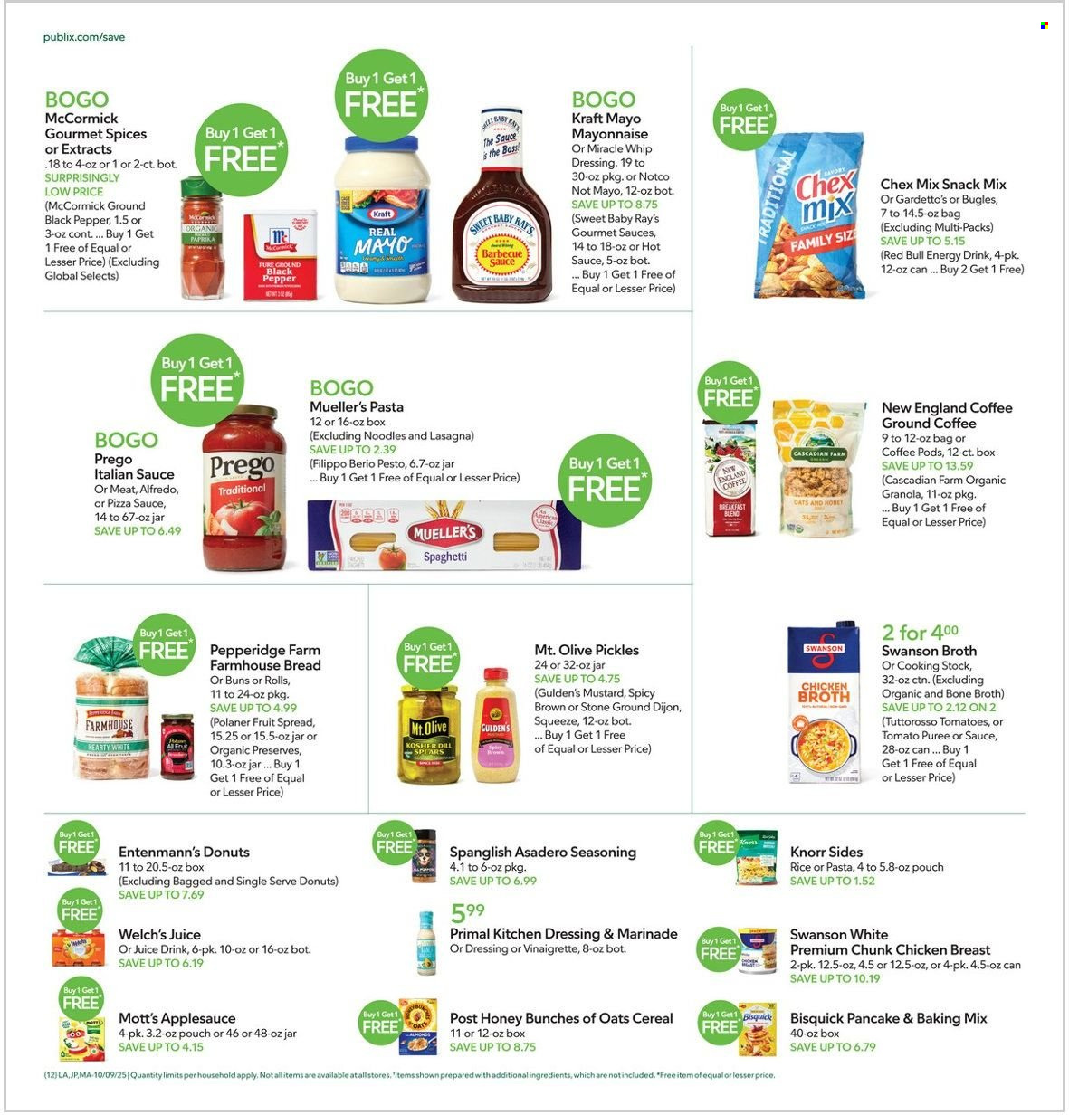 Publix ad - 10/09/2025 - 10/15/2025. Page 12