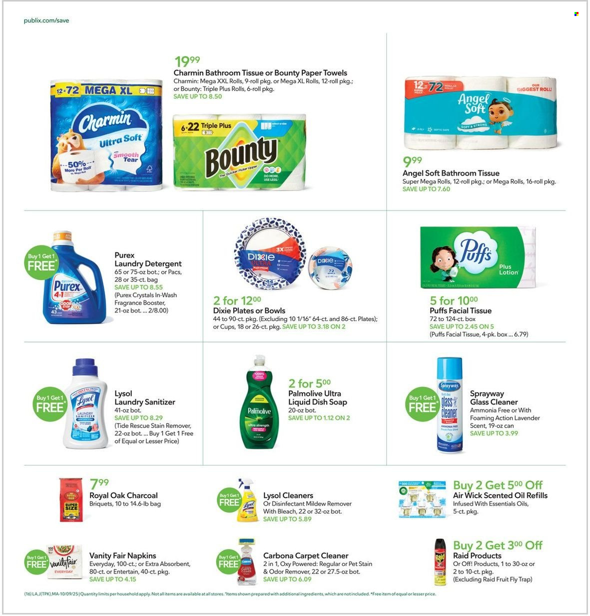 Publix ad - 10/09/2025 - 10/15/2025. Page 16