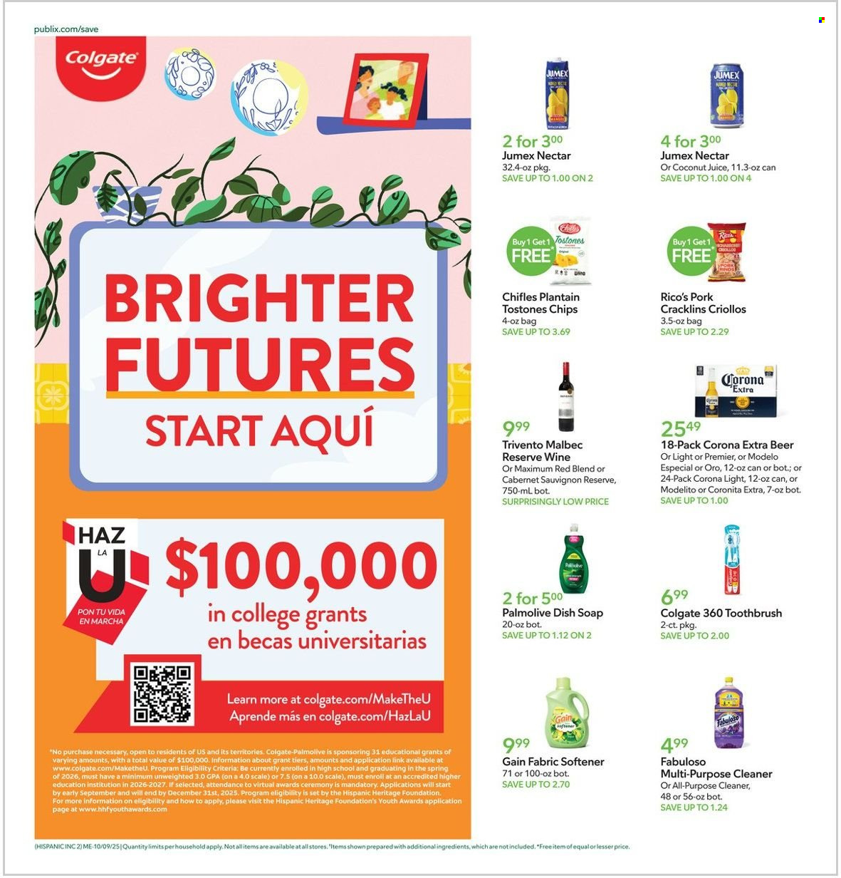 Publix ad - 10/09/2025 - 10/15/2025. Page 2