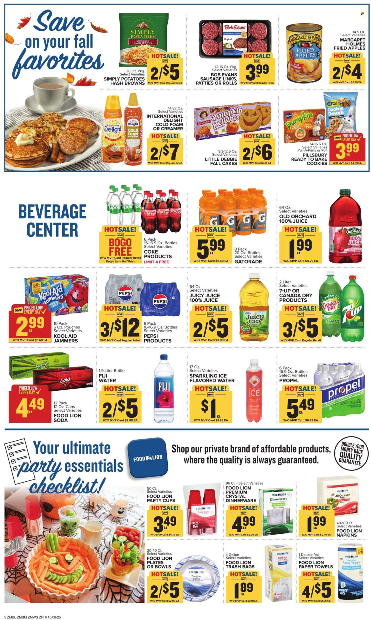 Food Lion ad - 10/08/2025 - 10/14/2025. Page 5