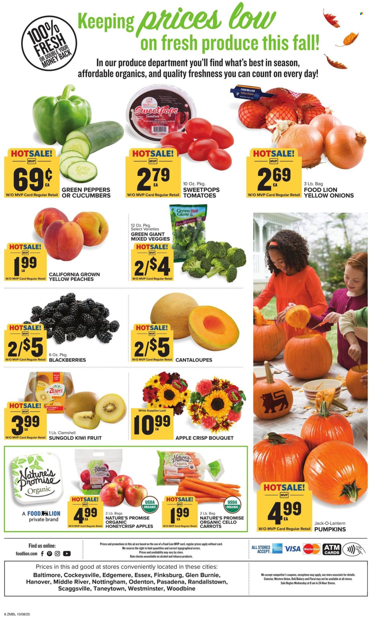 Food Lion ad - 10/08/2025 - 10/14/2025. Page 8