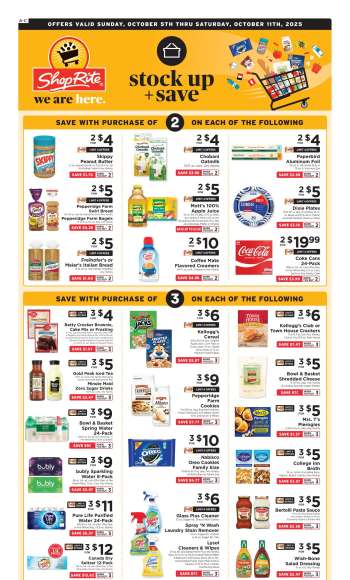 ShopRite Flyer - 10/05/2025 - 10/11/2025.