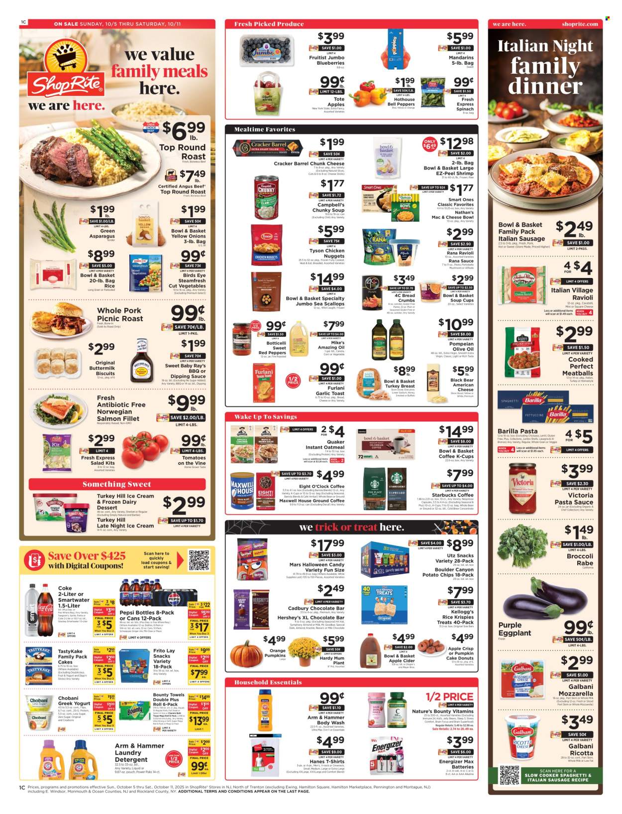 ShopRite ad - 10/05/2025 - 10/11/2025. Page 2