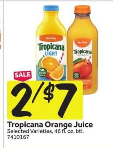 Tropicana Orange Juice
