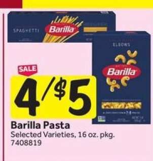 Barilla Pasta