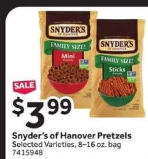 Snyder's of Hanover Pretzels