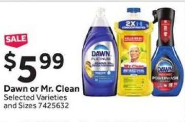 Dawn or Mr. Clean