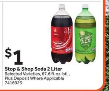 Stop & Shop Soda 2 Liter