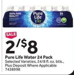 Pure Life Water 24 Pack