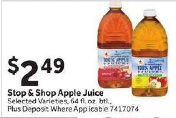 Stop & Shop Apple Juice