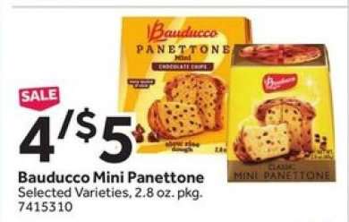 Bauducco Mini Panettone
