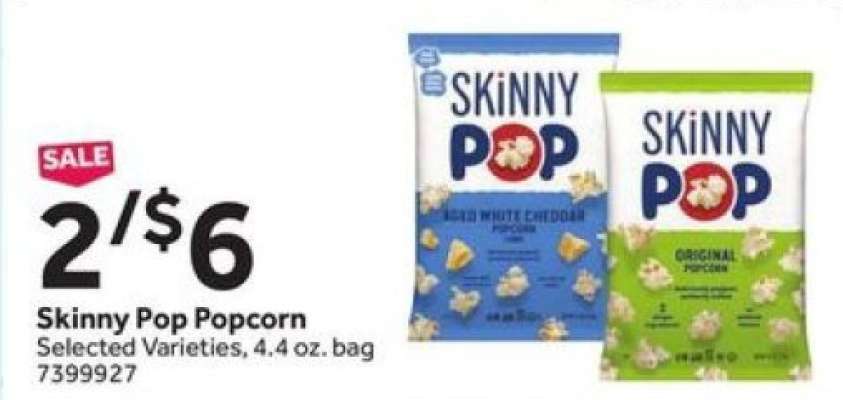 Skinny Pop Popcorn