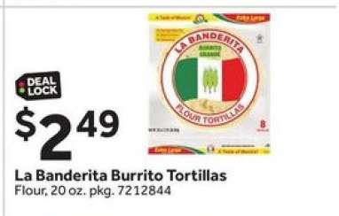 La Banderita Burrito Tortillas