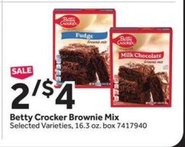 Betty Crocker Brownie Mix