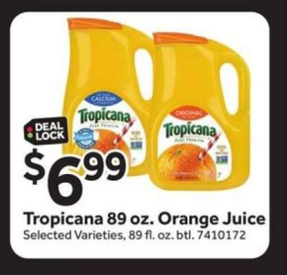 Tropicana 89 oz. Orange Juice