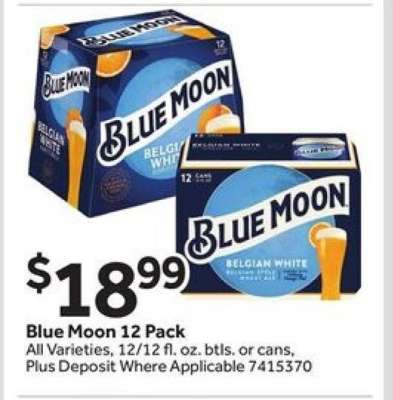 Blue Moon 12 Pack