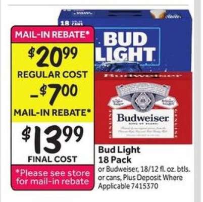Bud Light 18 Pack