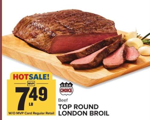 Beef Top Round London Broil