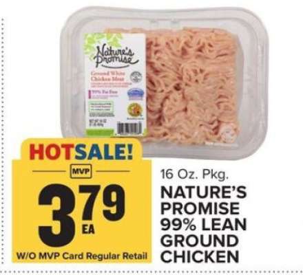 Nature's Promise 99% Lean Ground Chicken
