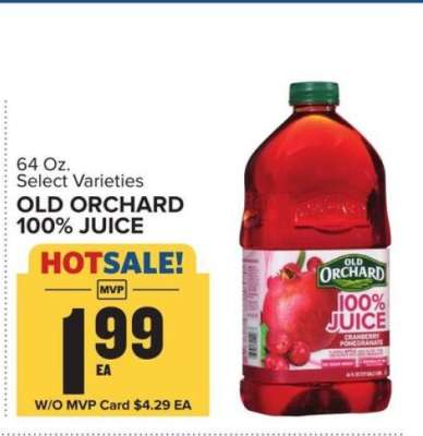 Old Orchard 100% Juice