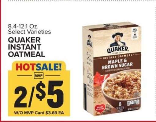 Quaker Instant Oatmeal