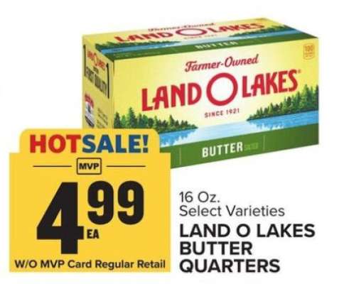 Land O Lakes Butter Quarters