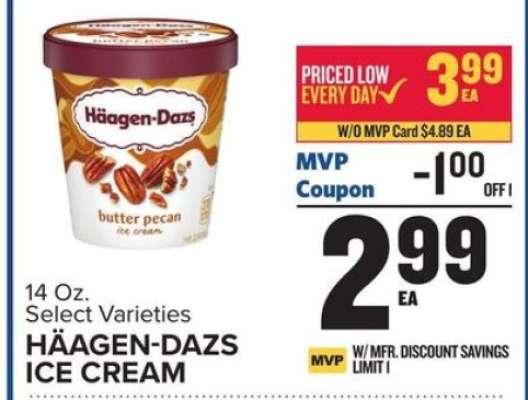 Häagen Dazs Ice Cream