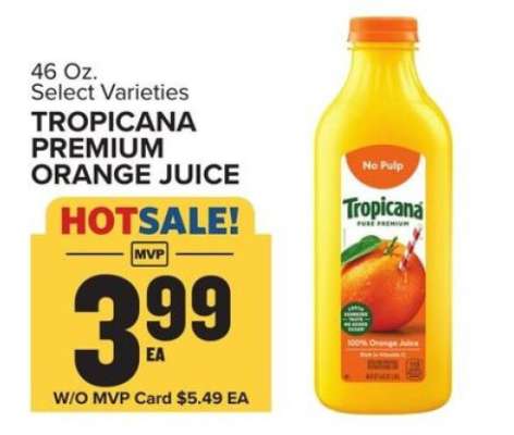 Tropicana Premium Orange Juice