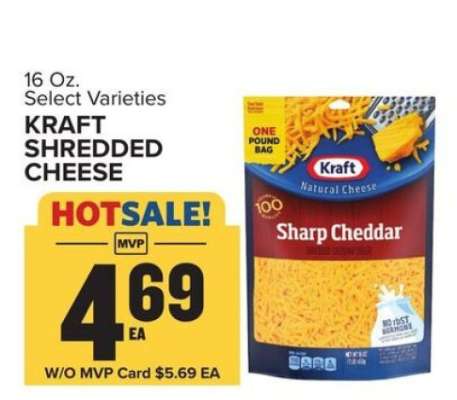 Kraft Shredded Cheese