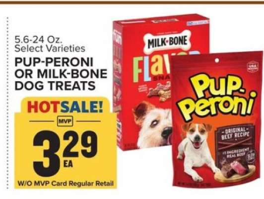Pup-Peroni or Milk Bone Dog Treats