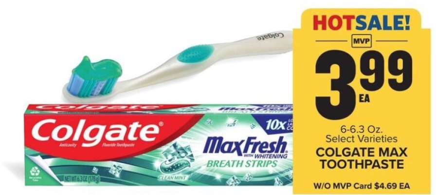 COLGATE MAX TOOTHPASTE