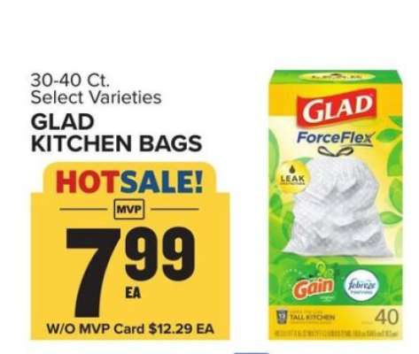 Glad Kitchen Bags