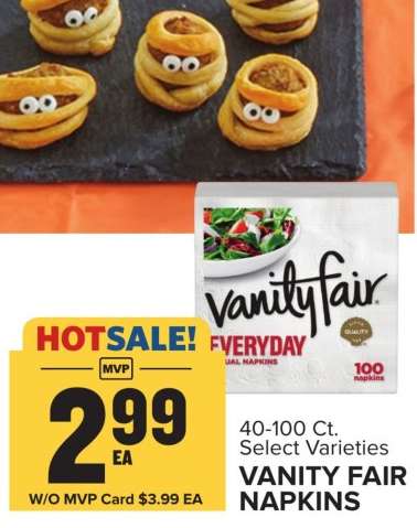 Vanity Fair Napkins