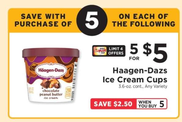 Häagen-Dazs Ice Cream Cups