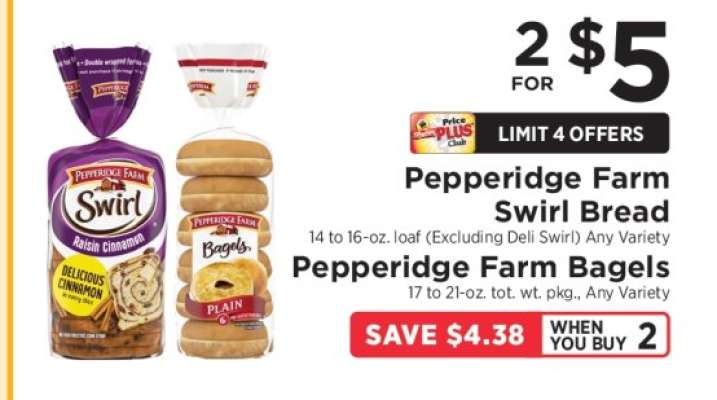 Pepperidge Farm Swirl Bread & Bagels