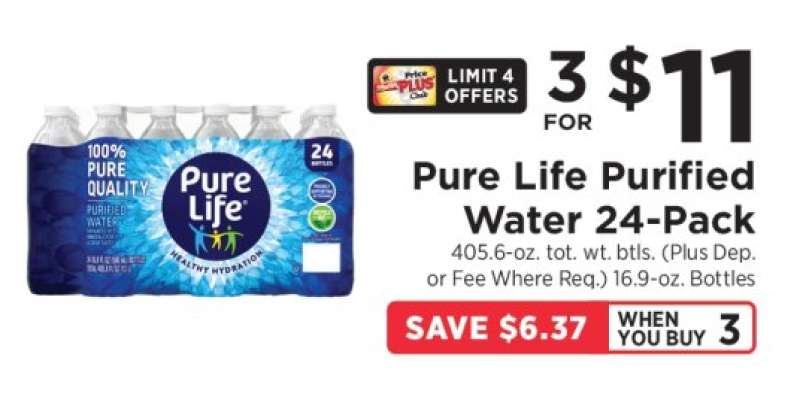 Pure Life Purified Water 24-Pack