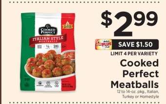 Cooked Perfect Meatballs