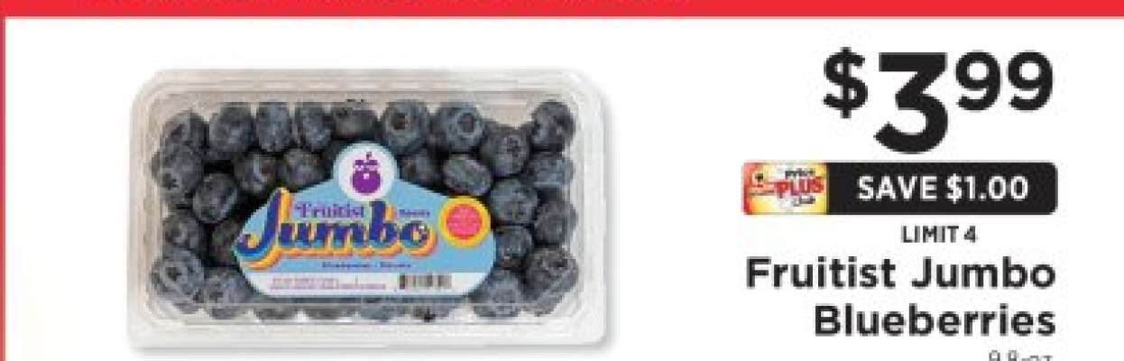 Fruitist Jumbo Blueberries
