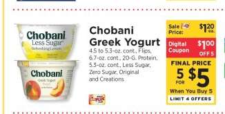 Chobani Greek Yogurt