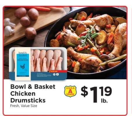 Bowl & Basket Chicken Drumsticks