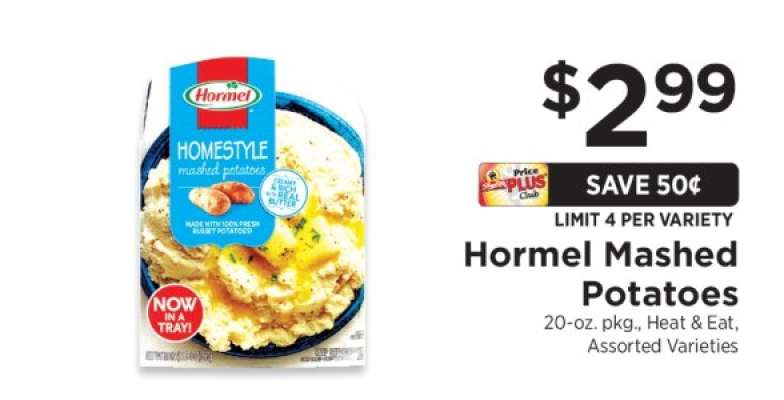 Hormel Mashed Potatoes