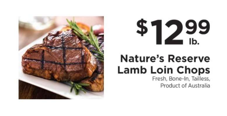 Nature's Reserve Lamb Loin Chops
