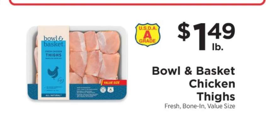 Bowl & Basket Chicken Thighs