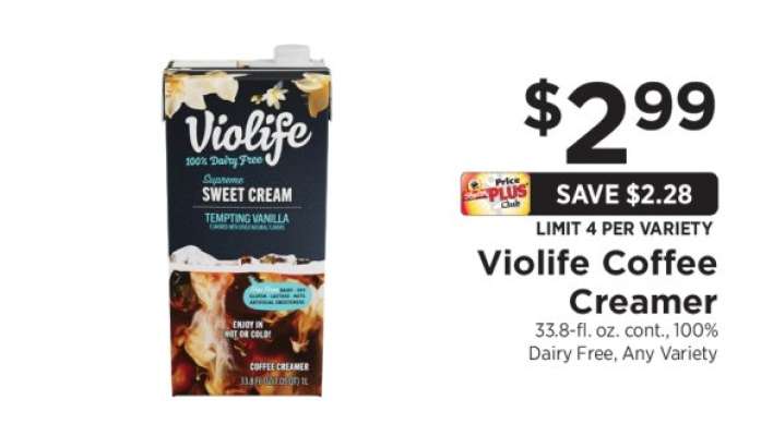 Violife coffee creamer