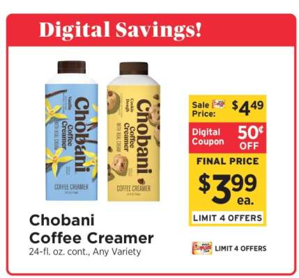 Chobani Coffee Creamer*