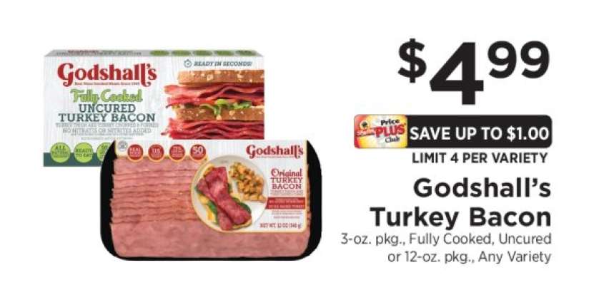 Godshall's Turkey Bacon