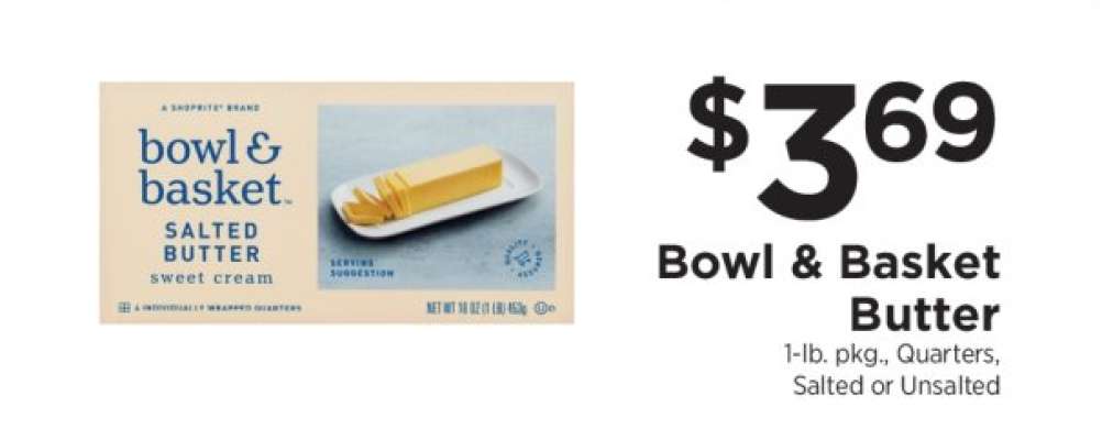 Bowl & Basket Butter