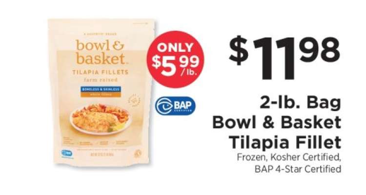 Bowl & Basket Tilapia Fillet